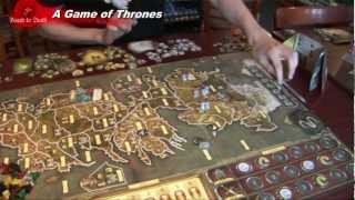 Game of Thrones Board Game Video Review [upl. by Dusa]