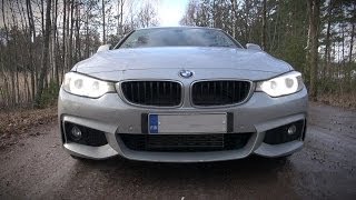 2014 BMW 428i MSport F32 Coupe  startup revs ride sound and more [upl. by Newberry]