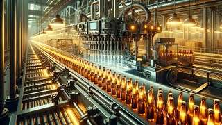 Beer Bottling Process I Factory Tour [upl. by Lucier556]