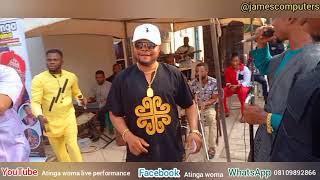 Bongo music Africa Atinga woma live performance ISIALA MBANO IMO STATE OF NIGERIA [upl. by Aerua]