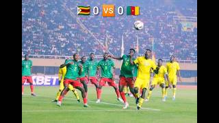 Éliminatoire CAN Maroc 2025  Zimbabwé vs Cameroun ◕ 𝕃ℝ𝔻𝟚𝟛𝟟 [upl. by Aires844]