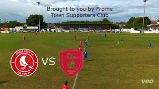 Frome Town vs Bracknell Town Highlights [upl. by Elynad51]