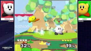 Smeef Kirby vs Invalid Kirby Losers Top 8 [upl. by Milurd]