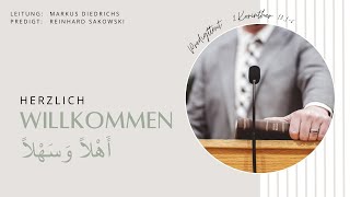 Gottesdienst mit Reinhard Sakowski am 101124 [upl. by Colinson]