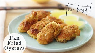 How to Make Pan Fried OYSTERS [upl. by Agretha565]