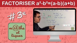 Factoriser à laide de lidentité remarquable a²b²abab [upl. by Allebara]