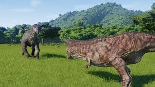 IguanodonModified VS Carnotaurus Suchomimus Baryonyx Majungasaurus and Metriacanthosaurus  JWE [upl. by Eesak]