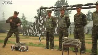 North Korean Soldiers Martial Arts training August 2012HQ [upl. by Laforge]