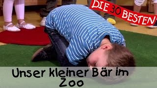 👩🏼 Unser kleiner Bär im Zoo  Singen Tanzen und Bewegen  Kinderlieder [upl. by Eedebez]