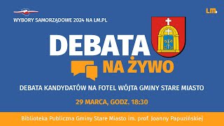 DEBATA SAMORZĄDOWA  STARE MIASTO [upl. by Ailadgim]