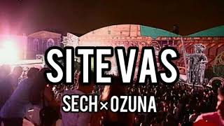 SI TE VAS SECH × OZUNA audio mp3 [upl. by Nylra374]