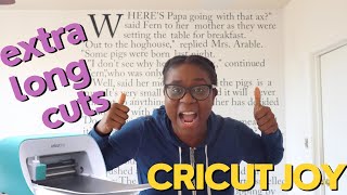 How to Use Cricut Joy to put the First Page of a Book on your Wall [upl. by Sherris]