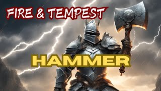 Lightning Fast Hammer  Strong Hammer Fire Tempest Build No Tonics Blind Gamer Dauntless [upl. by Cristi609]