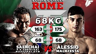 Thai Fight 2023  Match SAENCHAI vs MALATESTA  Main Card [upl. by Adolphus268]