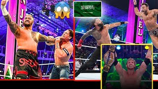 ملخص ونتائج عرض كروان جول WWE 2023 السعودية تقييم عروض عالمية رغم صراع الفليسطيني الاسرائيلي [upl. by Enoob]