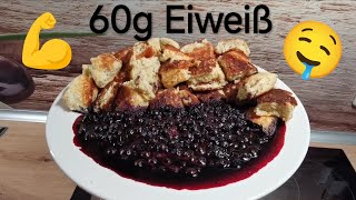 Leckerste Eiweiß Kaiserschmarren in nur 20 Minuten [upl. by Kettie511]