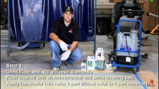 Ameripolish  Surelock Water Based Stain Training Part 1 [upl. by Revlys]