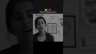 Barish cover by Tamanna 🥀🌜 cover song music singing viralvideo music ytshorts shortsviral [upl. by Eerol]