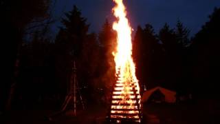 Sonnwendfeuer bei Deutscher Pfadfinder Bund Hohenstaufen [upl. by Hopper]