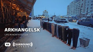 Arkhangelsk — Life in North Russia  Winter Solstice Walk [upl. by Erskine]