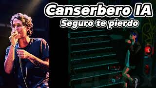 Seguro te pierdo  Canserbero IA Cover [upl. by Atalanta]