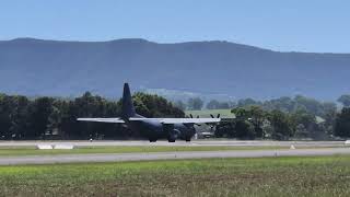 Lockheed Martin C130J Hercules  RAAF at Airshows Downunder Shellharbour 2024 [upl. by Nedle919]