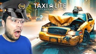 YANDEX TAXIDAN HAYDASHDI MASHINAM AVARIYA BOLDI ENDI TAKSIST EMASMAN  TAXI LIFE SIMULATOR 2 [upl. by Eldnik352]