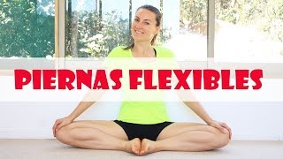 Como abrir caderas y tener piernas flexibles  Ejercicios de flexibilidad con Elena Malova [upl. by Ewall]