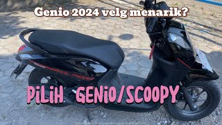 Review Honda Genio 2024 bagaimanakah siojek6396 [upl. by Amhsirak301]