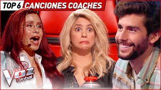 Coaches REACCIONAN a su propia CANCIÓN en La Voz [upl. by Domph]