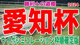 愛知杯 2024 枠順確定後ウイポシミュレーション [upl. by Atiker631]