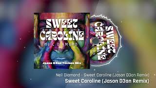 Neil Diamond  Sweet Caroline Jason D3an Remix Hyper Techno [upl. by Ahsiem]