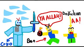 2 KİŞİ OYUNUN EN ZOR BOSSUNU KESERKEN NE ÇİLELER ÇEKİYORUZ OYNAT BAKALIM  Roblox Cube Combination [upl. by Lleynod376]