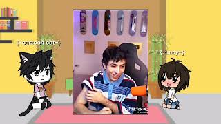 reaccionando a mis tiktoks favoritos con Cartooncat12804thekiller [upl. by Rramed358]