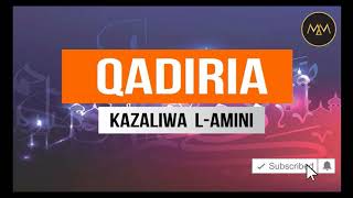 Qadiria  Kazaliwa Alamini mtume wetu nabia [upl. by Eelitan883]