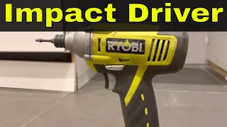 How To Install An Impact Driver Bit And Remove ThemFull Tutorial [upl. by Lleinnad]