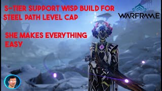 The Best Wisp Prime Build For Steel path in 2024  Warframe  Steel path builds [upl. by Conant]