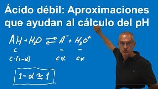 Aproximaciones que ayudan en los ejercicios de ácidos débiles [upl. by Neelon]