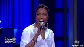 Heather Headley  Can You Feel The Love Tonight The View 2019 [upl. by Crudden]