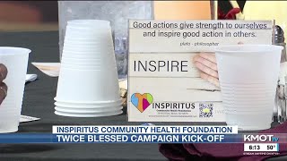 Inspiritus Community Health Foundation kicks off annual Twice Blessed campaign [upl. by Aneetsyrk]