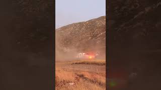 Cal Fire copter 608 coming in for an Exfil at the Wolf Fire in Banning  CA [upl. by Den]