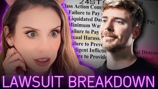 READING MrBeast LAWSUIT reaction [upl. by Yeliak]