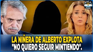 LA NIÑERA DE ALBERTO EXPLOTA TODO EN SU CONTRA quotNO QUIERO SEGUIR MINTIENDOquot milei javiermilei [upl. by Osy]