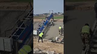 Large paver ditch drain slide forming [upl. by Ojeibbob]