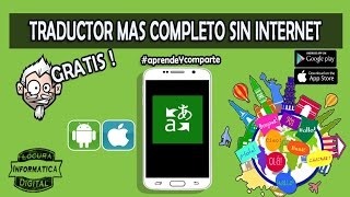 El Traductor mas Completo Sin Conexion a Internet Android y IPhone [upl. by Tremayne]