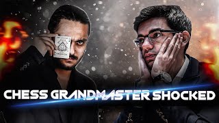 This Shocked A Chess Grandmaster ft AnishGiriOfficial  Karan Singh Magic [upl. by Fablan]