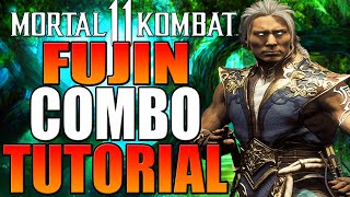 Mortal Kombat 11 Fujin Combo Tutorial  Fujin MK11 Combo Guide [upl. by Nywroc448]