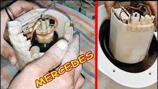 Mercedes W211 Replacement Fuel Pump  How to Replace Fuel Pump Correctly Mercedes W211 W219 [upl. by Jaime]