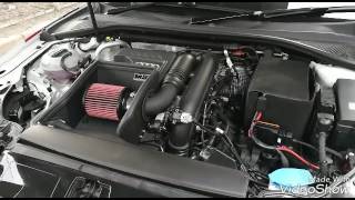 Audi A3 8V 14 MST performance air intake sound♪ [upl. by Nirihs]