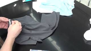 How to remove a label from a Tshirt and printing your own private lable on them [upl. by Fawcette]